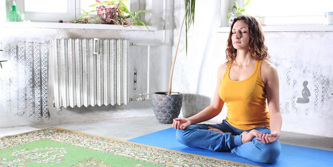 Zó creëer je thuis je eigen yoga- en meditatieruimte