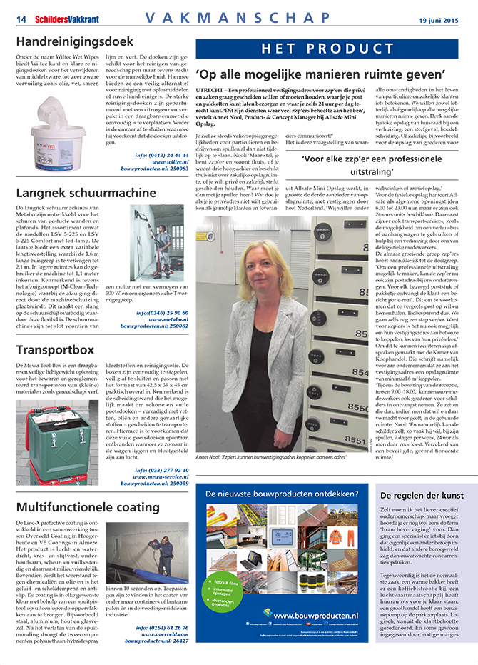  schildersvakkrant allsafe postbus