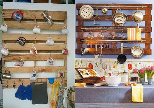 Hergebruik materialen voor in de keuken