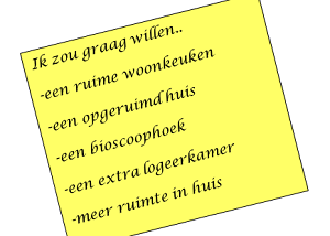 extra ruimte in huis