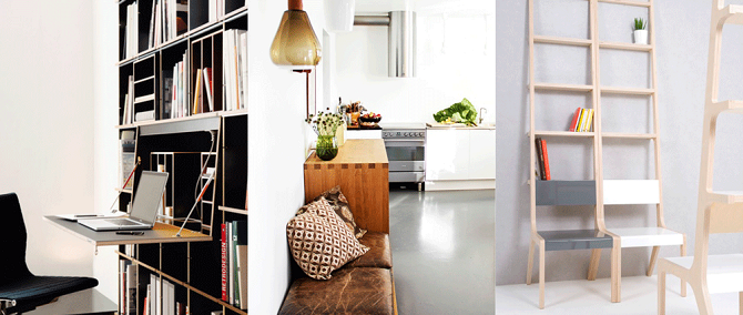 Meubels voor in studentenkamer