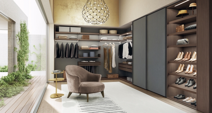 Ruimte voor een inloopkast